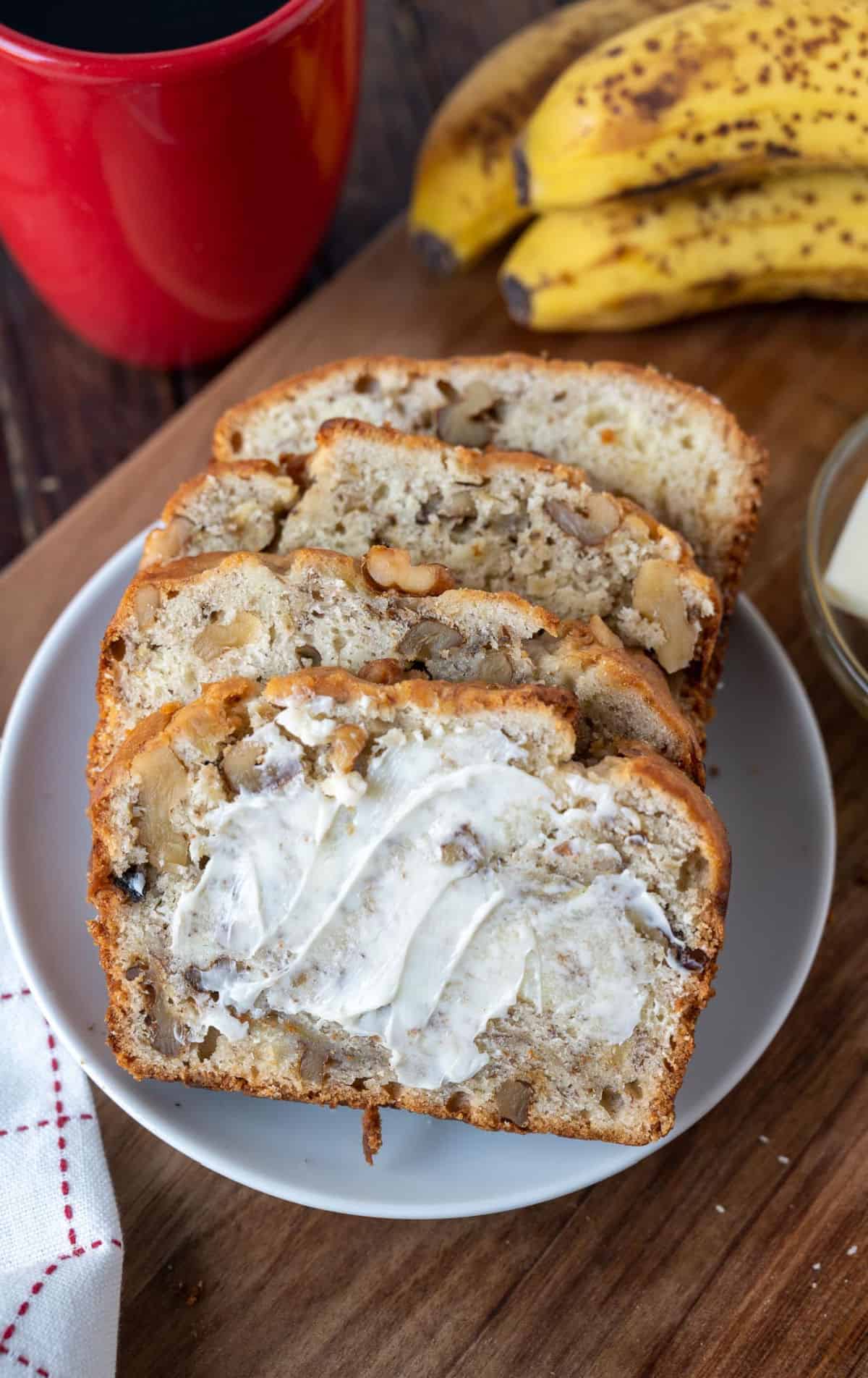 Cream Cheese Banana Bread With Crumb Topping At Larry Wickham Blog