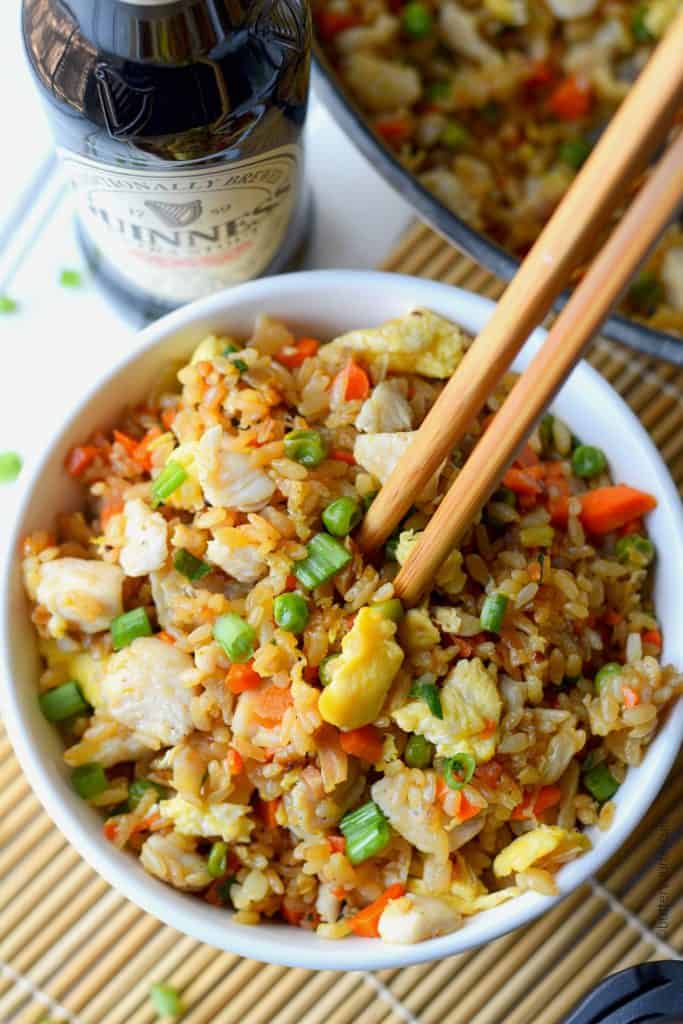 Chicken Fried Rice Recipe - The Cookie Rookie®