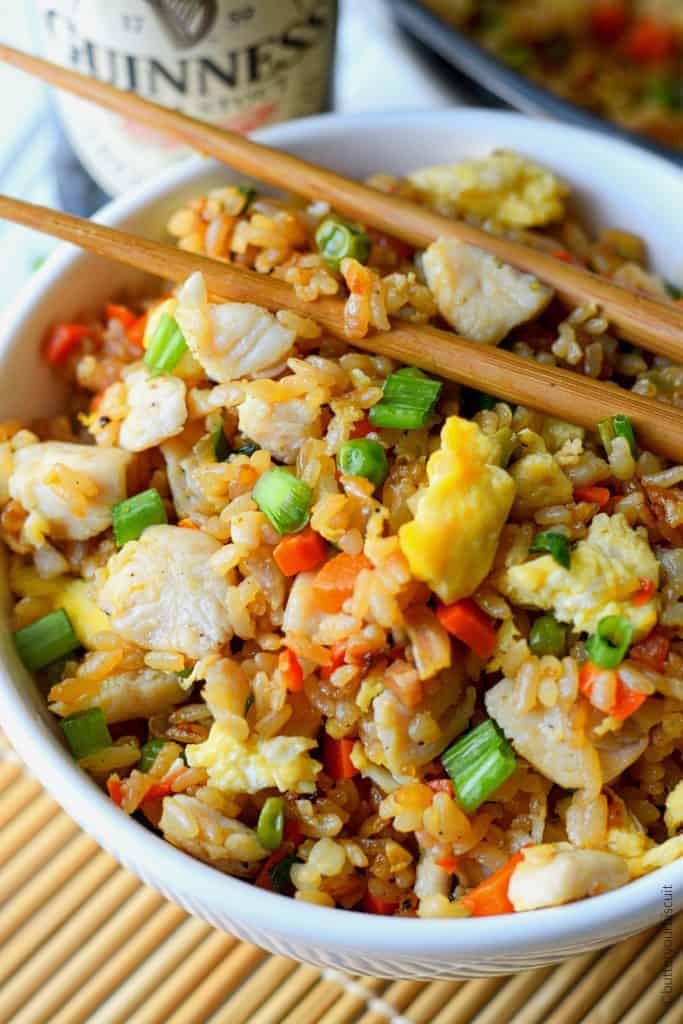 Chicken fried rice