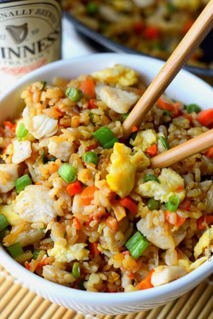 Chicken fried rice