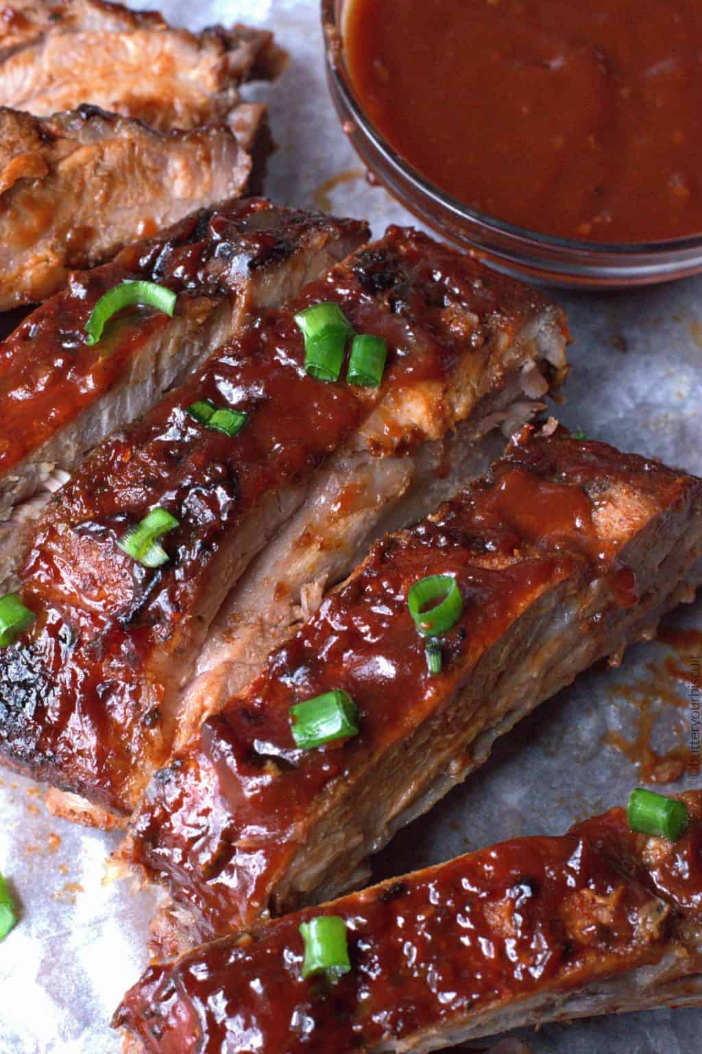 Easy Oven BBQ Baked Ribs Recipe-Butter Your Biscuit