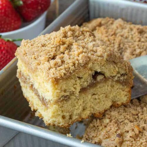 Easy Crumb Cake Recipe | Sour Cream Crumb Cake