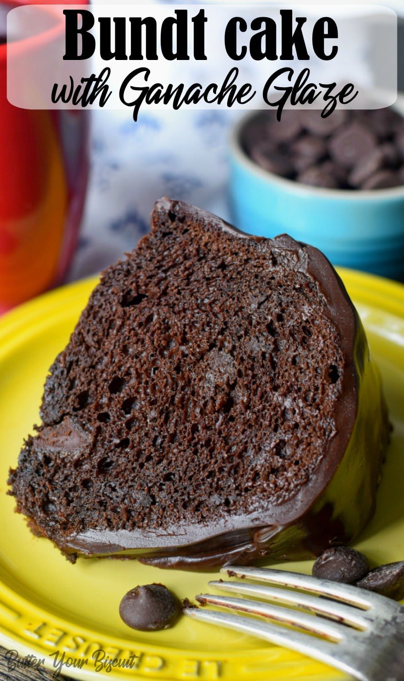 Chocolate Bundt Cake With Ganache Glaze Recipe-Butter Your Biscuit