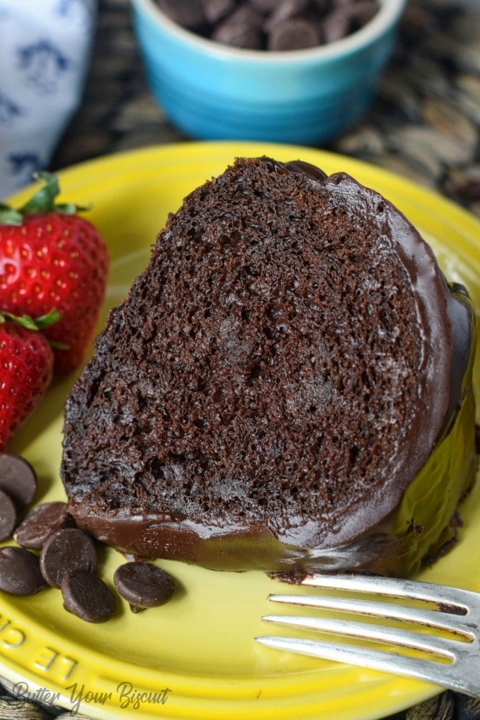 The Best Glazed Chocolate Bundt Cake Recipe - The Flavor Bender