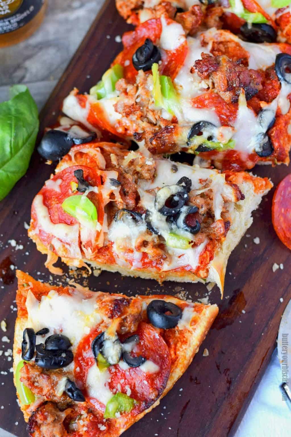 Easy Air Fryer French Bread Pizza - Sustainable Cooks