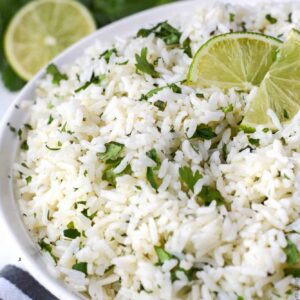 cilantro lime garlic rice