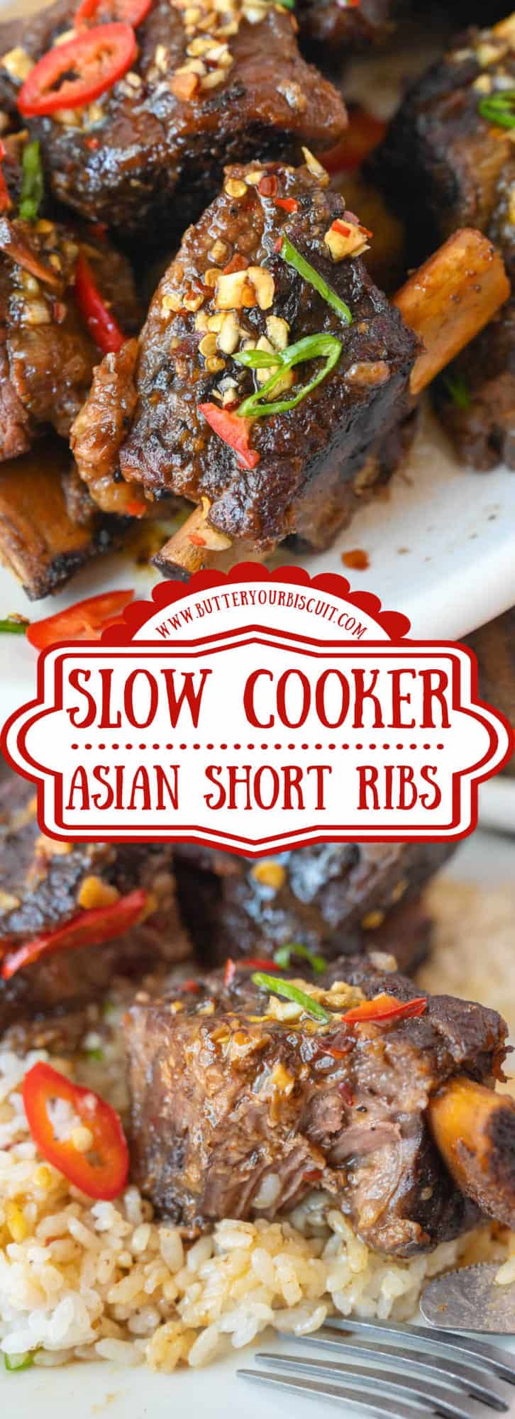 Slow Cooker Asian Beef Short Ribs Butter Your Biscuit 