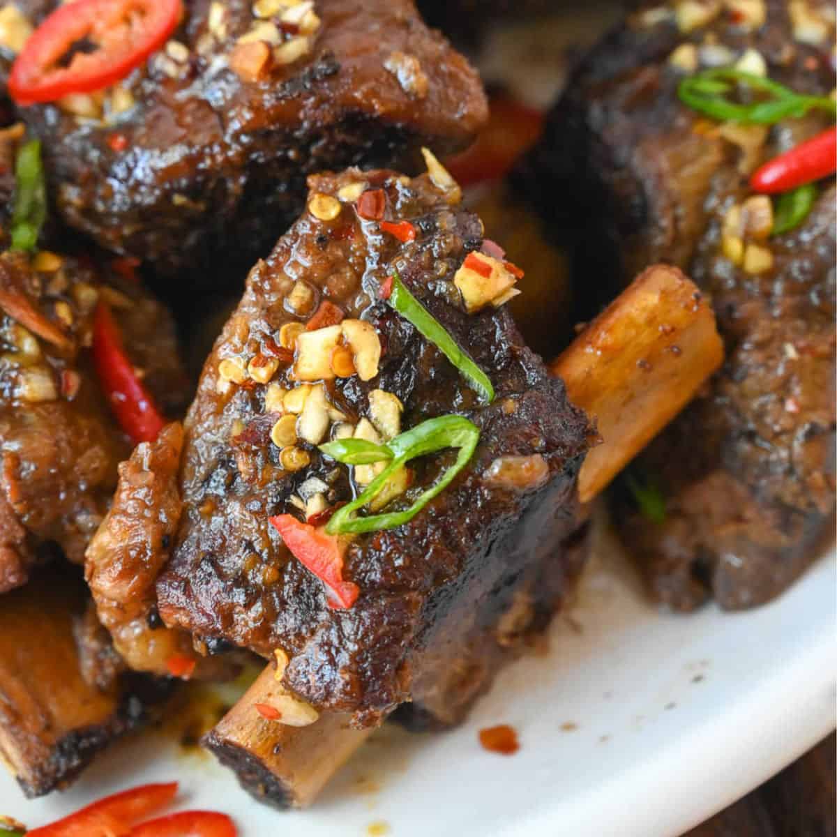 Short rib hotsell recipe slow cooker