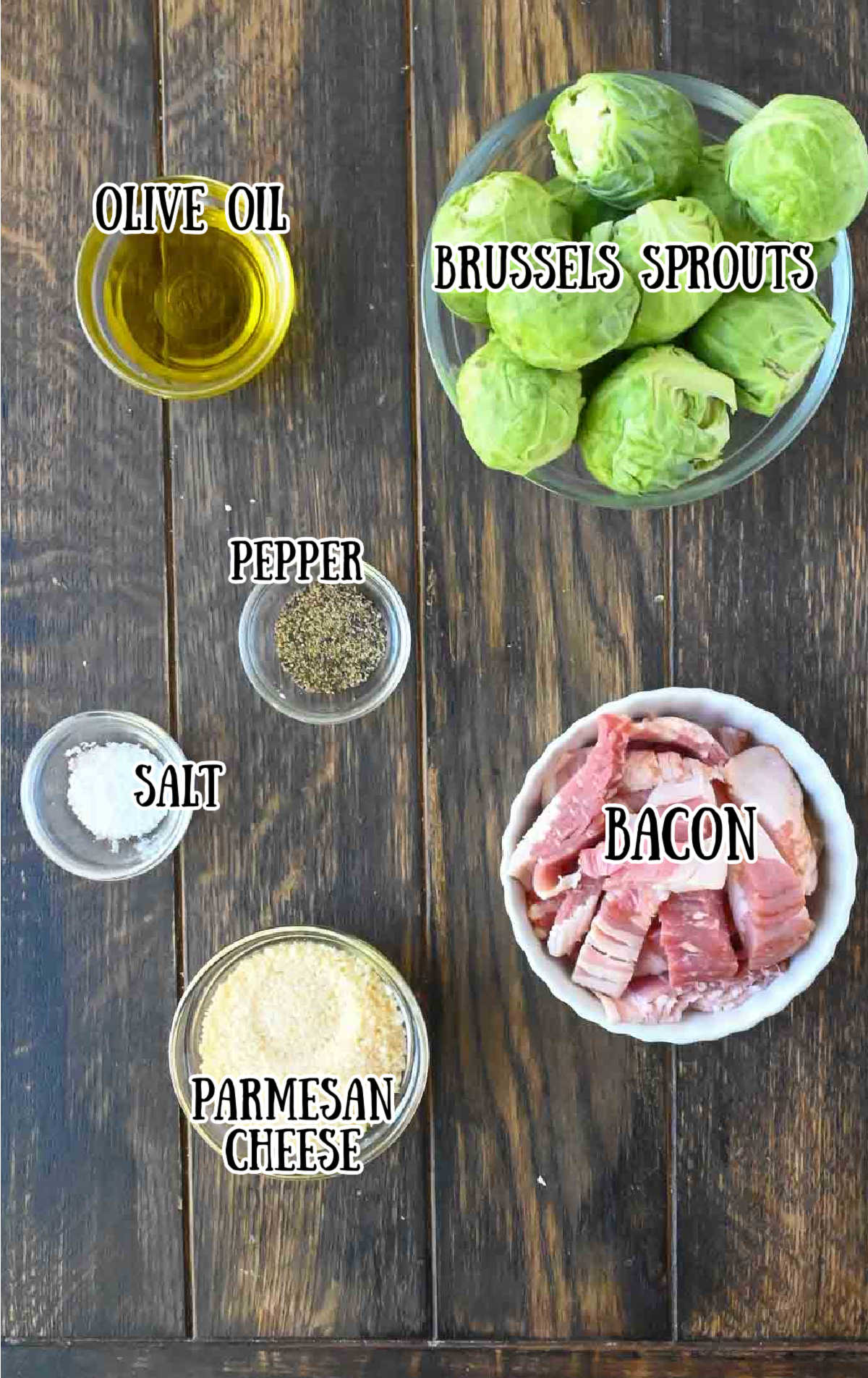 All the ingredients needed for this recipe.