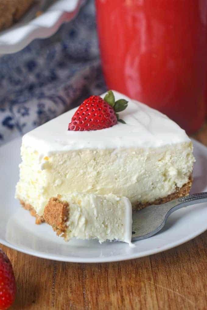 Rich and Creamy New York Cheesecake - Butter Your Biscuit