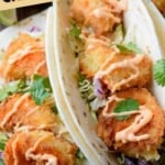 Crispy shrimp tacos pinterest PIN