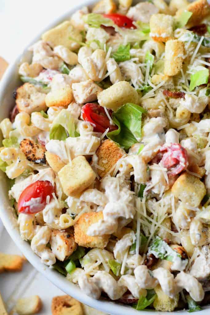 Chicken Caesar Pasta Salad