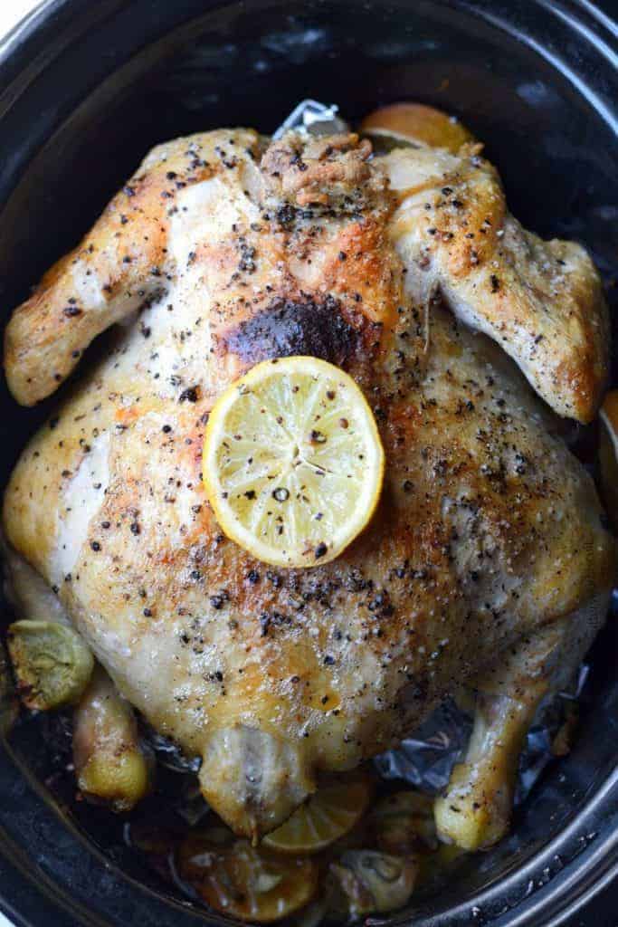 Crockpot Garlic Butter Chicken - Crock Pots and Flip Flops