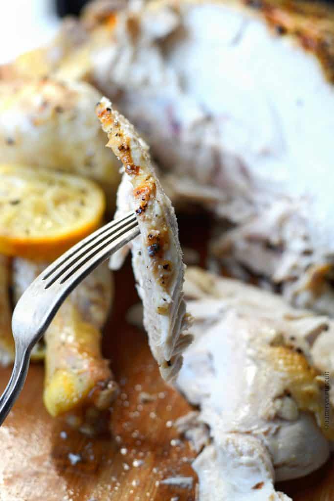 Slow cooker garlic butter chicken