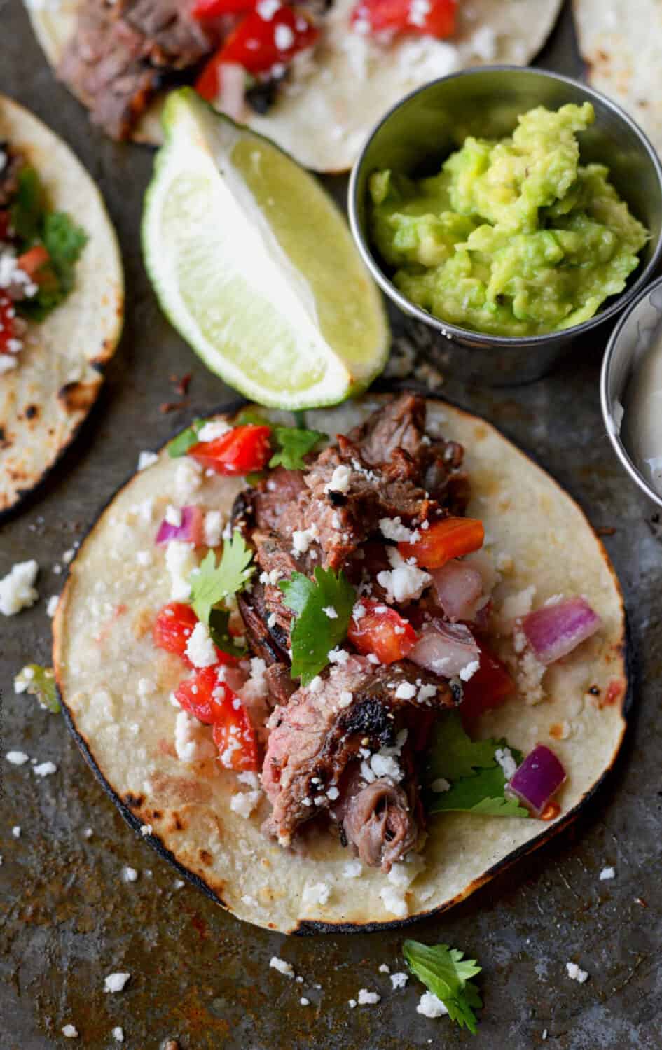 Flank Steak Street Tacos Recipe - Butter Your Biscuit