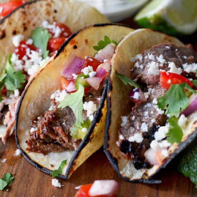 Flank Steak Street Tacos Recipe - Butter Your Biscuit