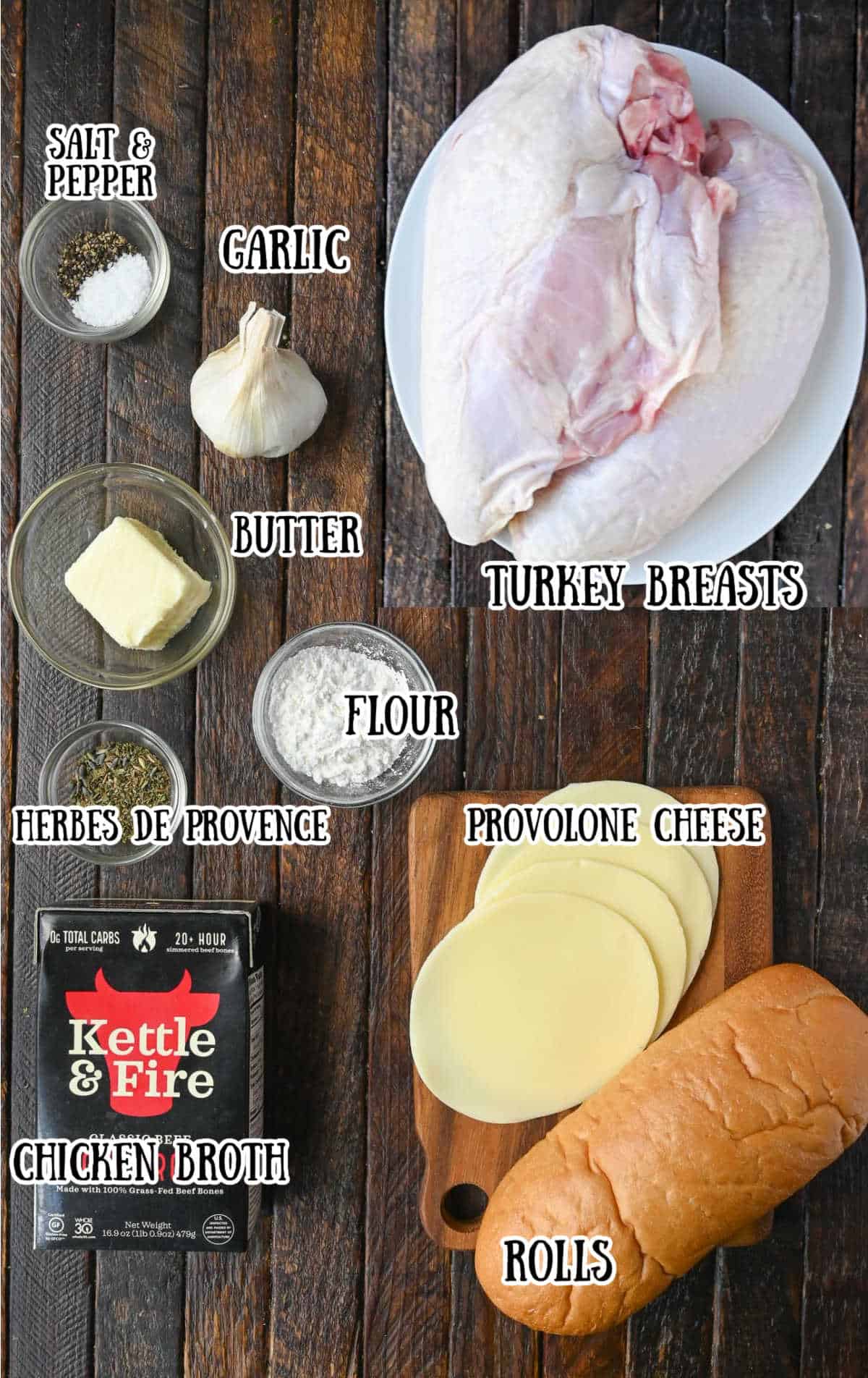 All the ingredients being used for this recipe.