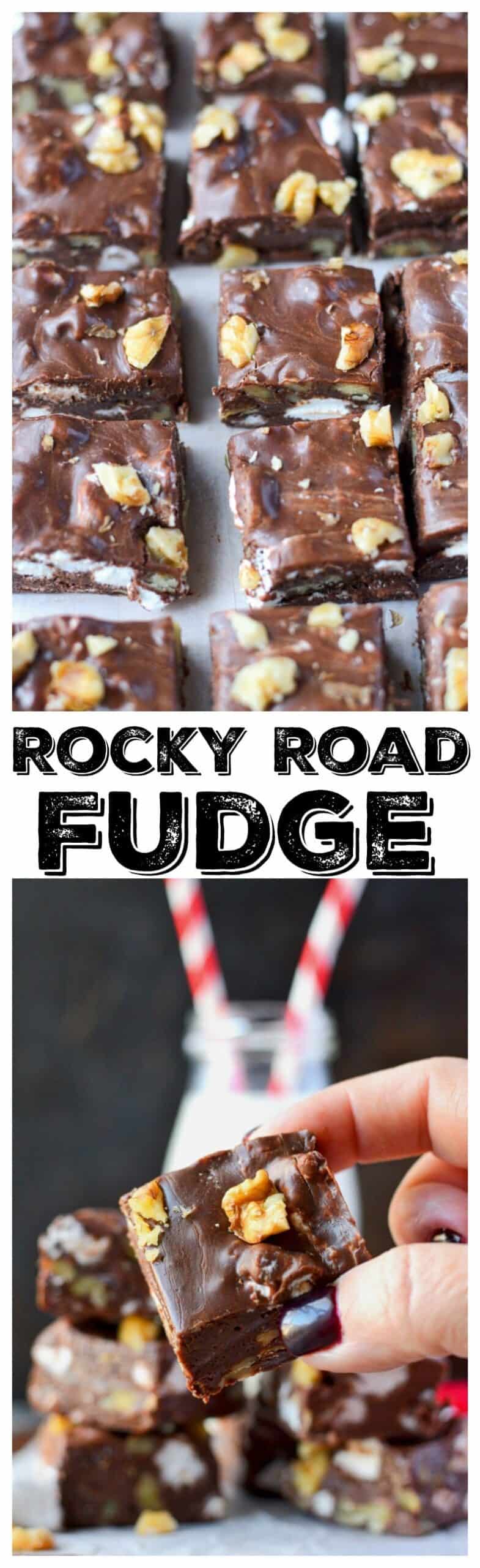 Easy Rocky Road Fudge Recipe Butter Your Biscuit   Rocky Road Fudge LP Scaled 