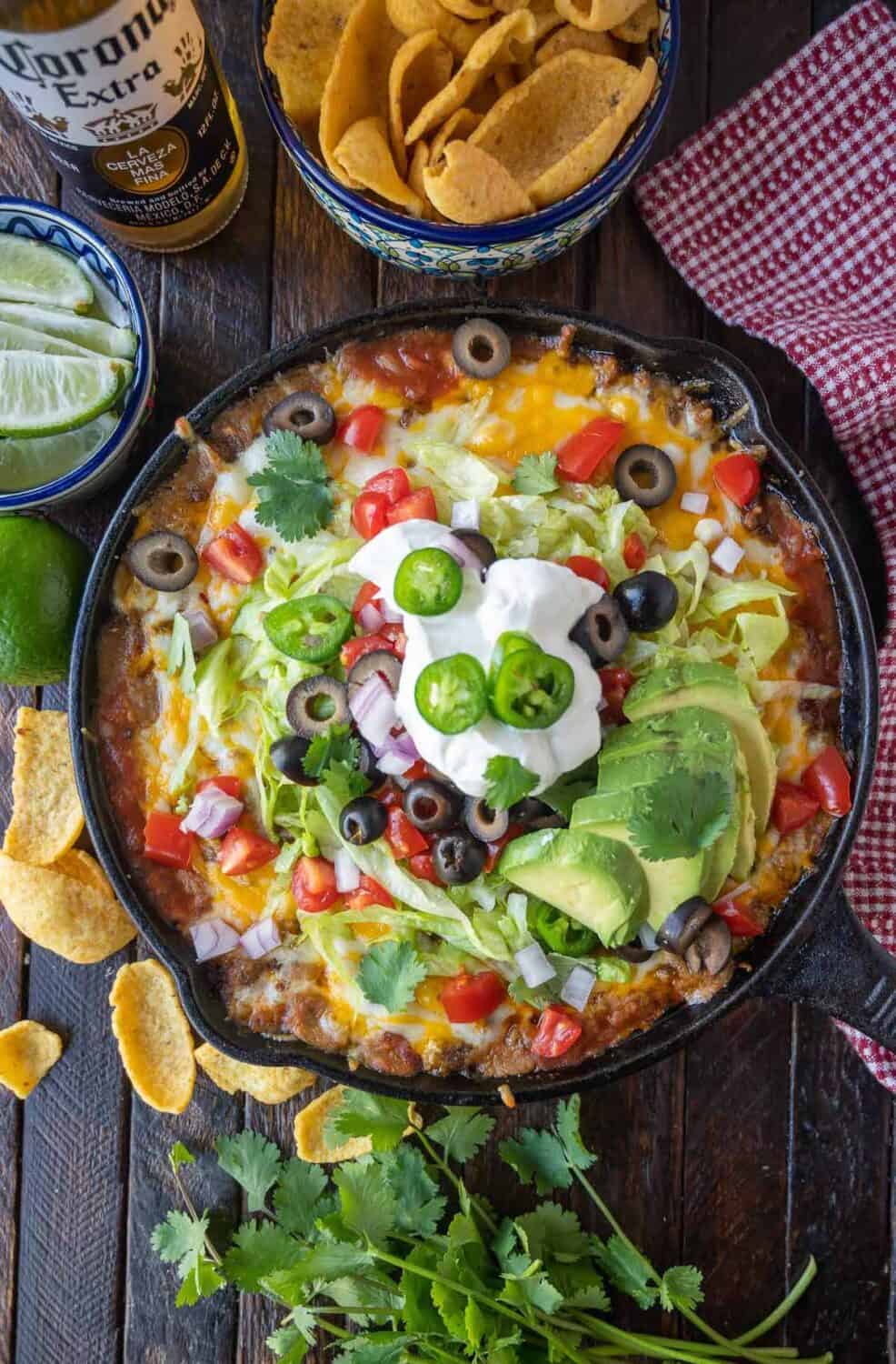 Taco Dip Recipe-Butter Your Biscuit