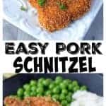 Pork schnitzel