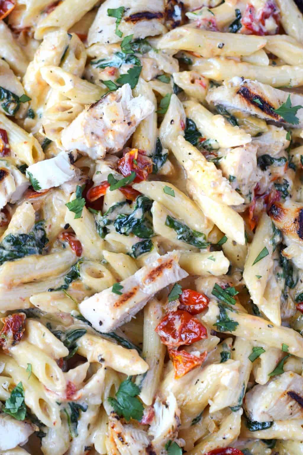 Tuscan Chicken Pasta Recipe Butter Your Biscuit