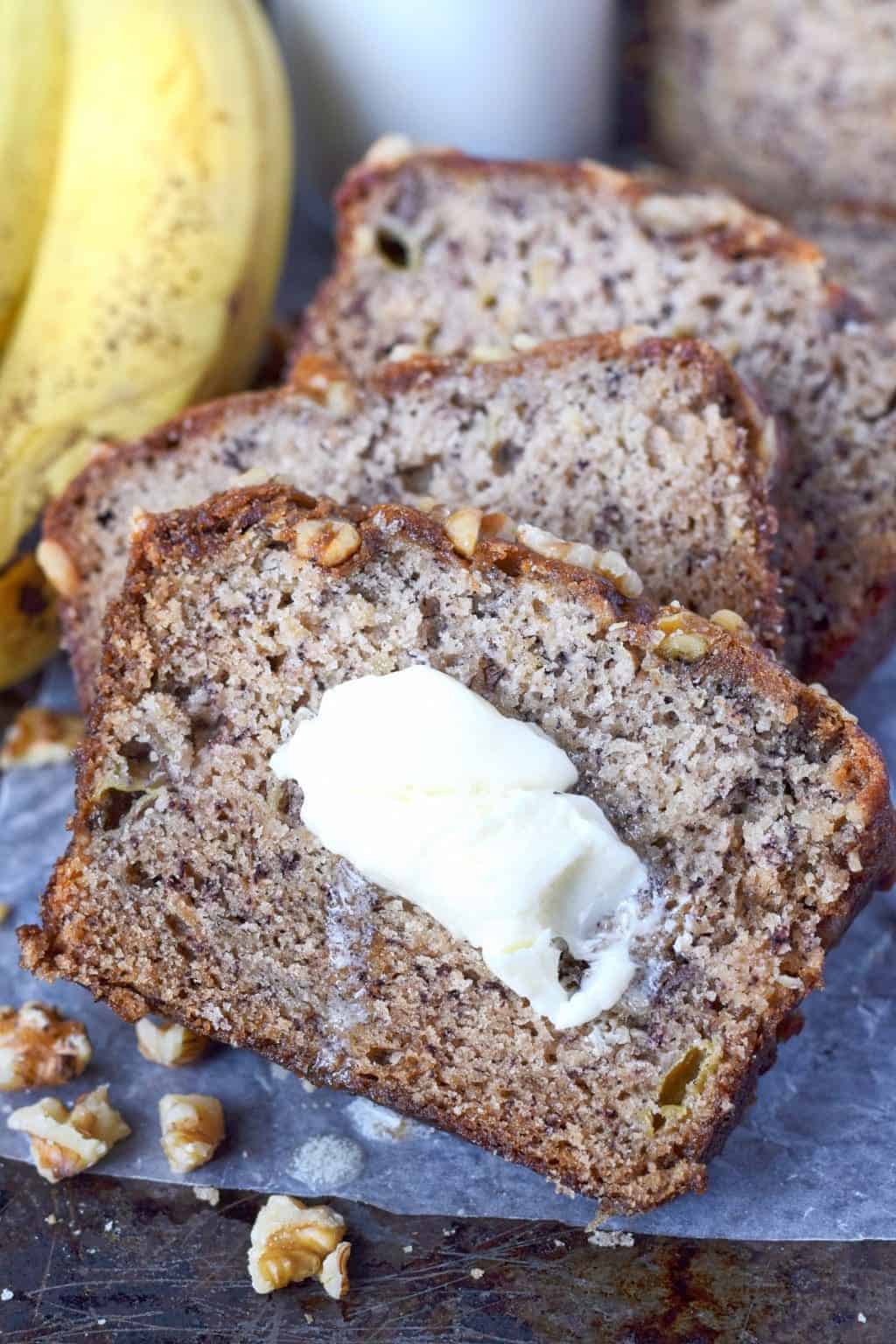 Banana Bread Starbucks Copycat Recipe - Butter Your Biscuit