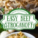 A pin for beef stroganoff.