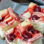 Cherry cheesecake bars pinterest pin