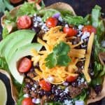 taco salad pinterest pin