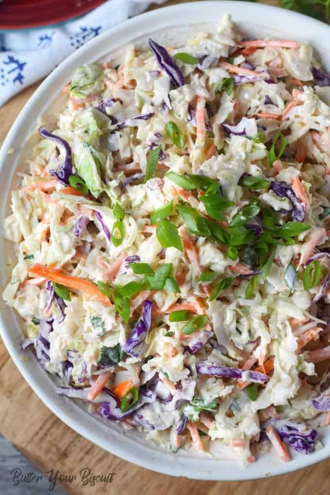 Cream Chipotle Lime Coleslaw