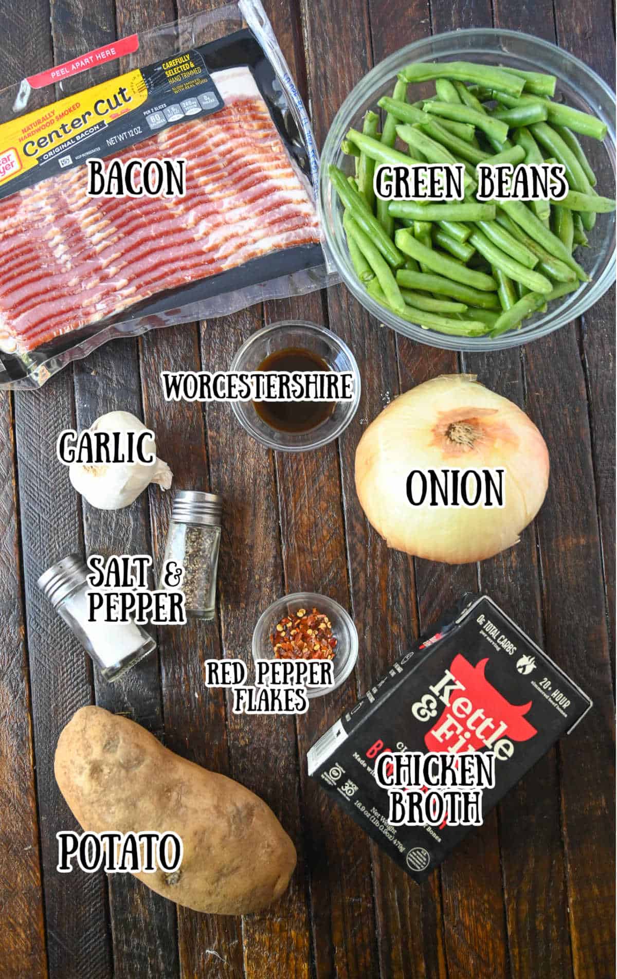 All the ingredients needed for this recipe.