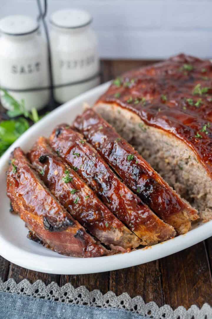 Bacon Wrapped Meatloaf Recipe-Butter Your Biscuit