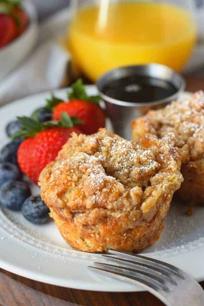 Easy French Toast Muffin Cups Recipe - Chef Savvy