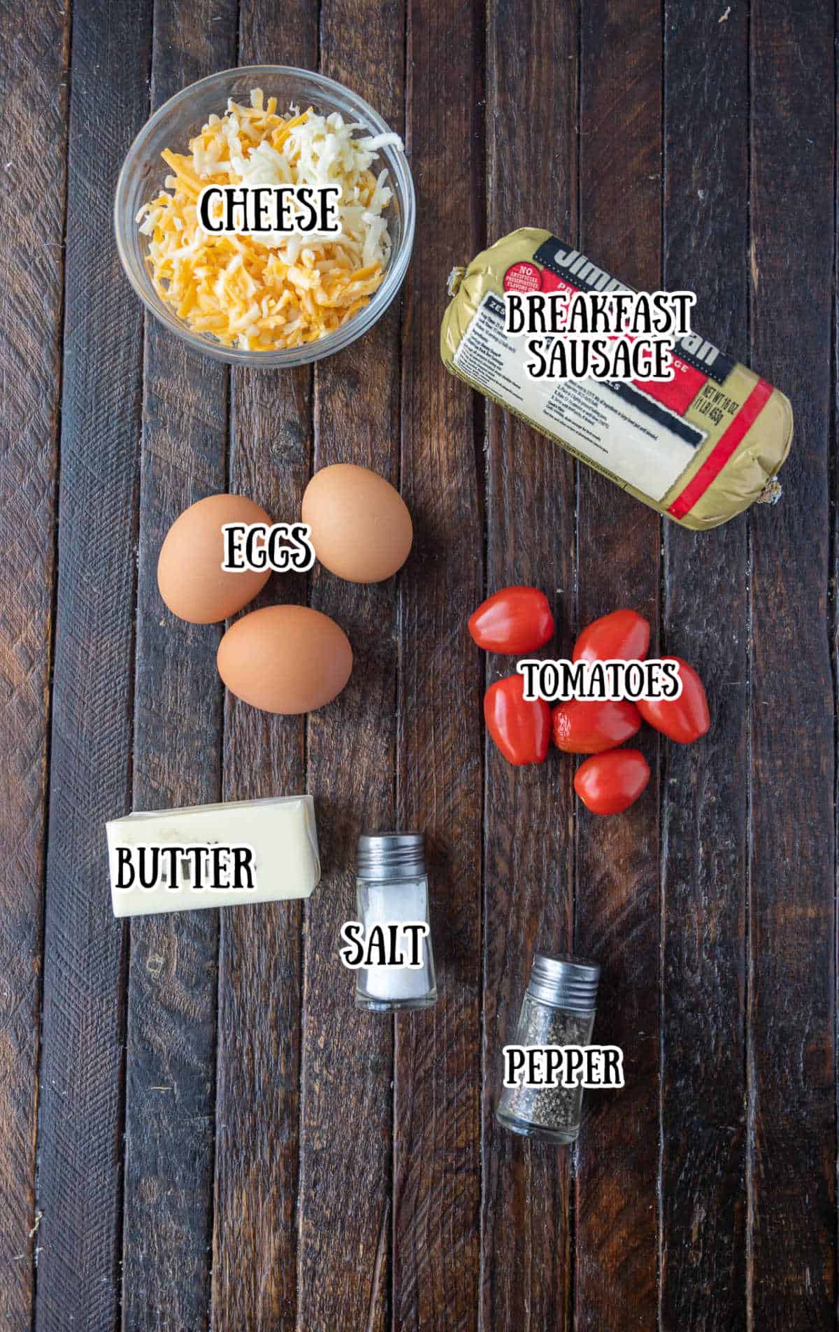 ingredients needed for this recipe.