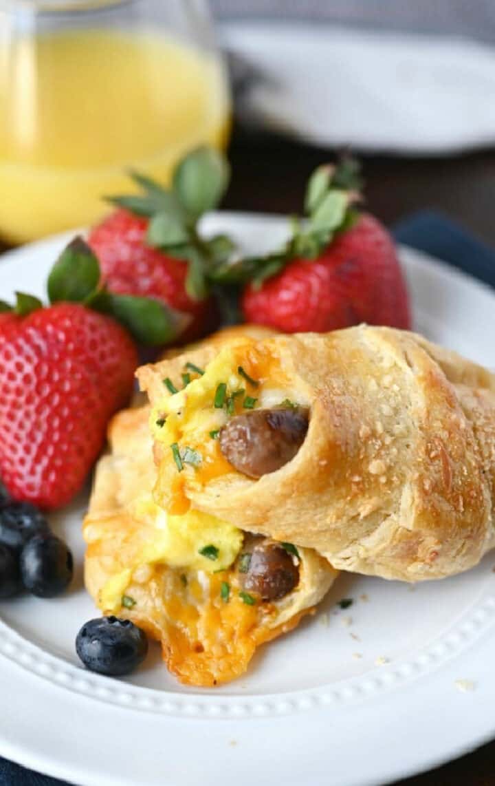 Breakfast Crescent Roll Ups Recipe Butter Your Biscuit