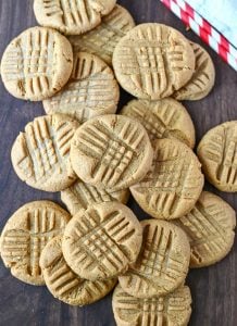 Peanut butter cookies.
