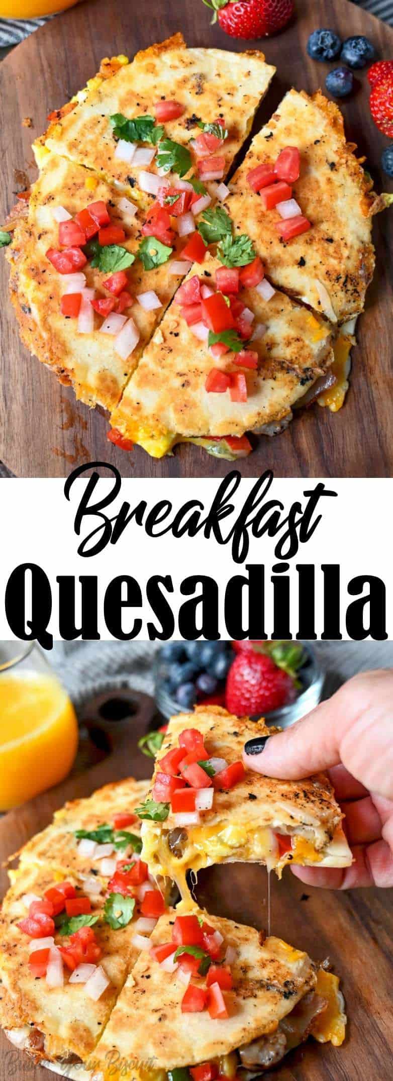 Breakfast Quesadillas {Freezer Friendly}Butter Your Biscuit