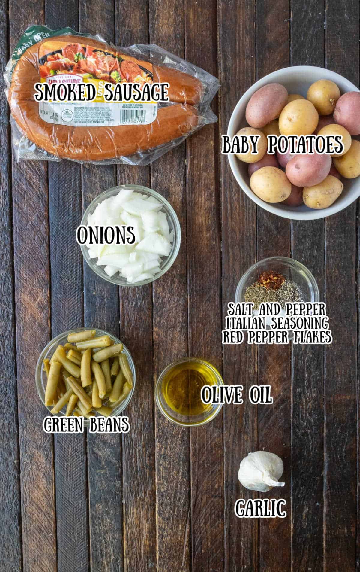 All the ingredients needed for this recipe.