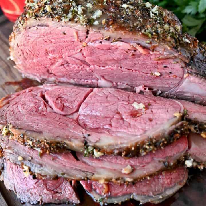 Herb Crusted Rib Eye Roast Recipe Butter Your Biscuit 