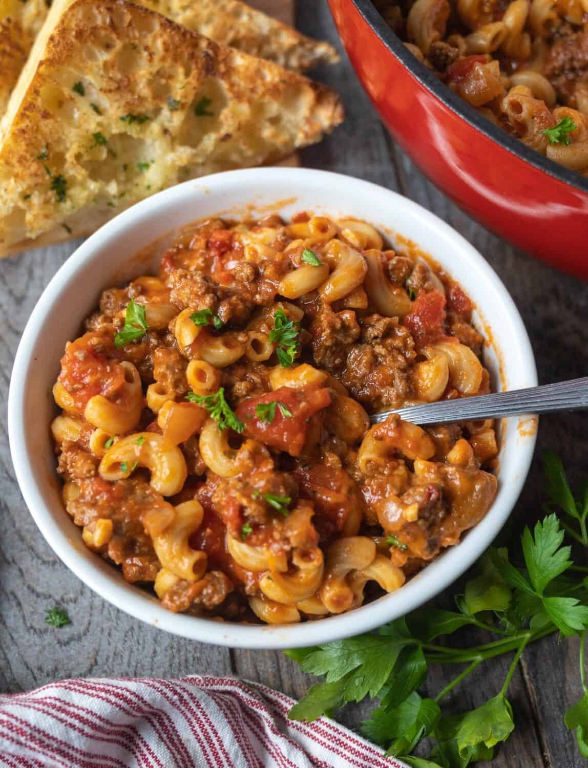 One Pot American Goulash | Butter Your Biscuit