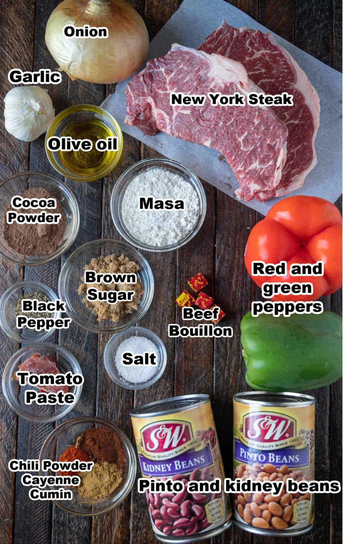 Ingredients for this recipe