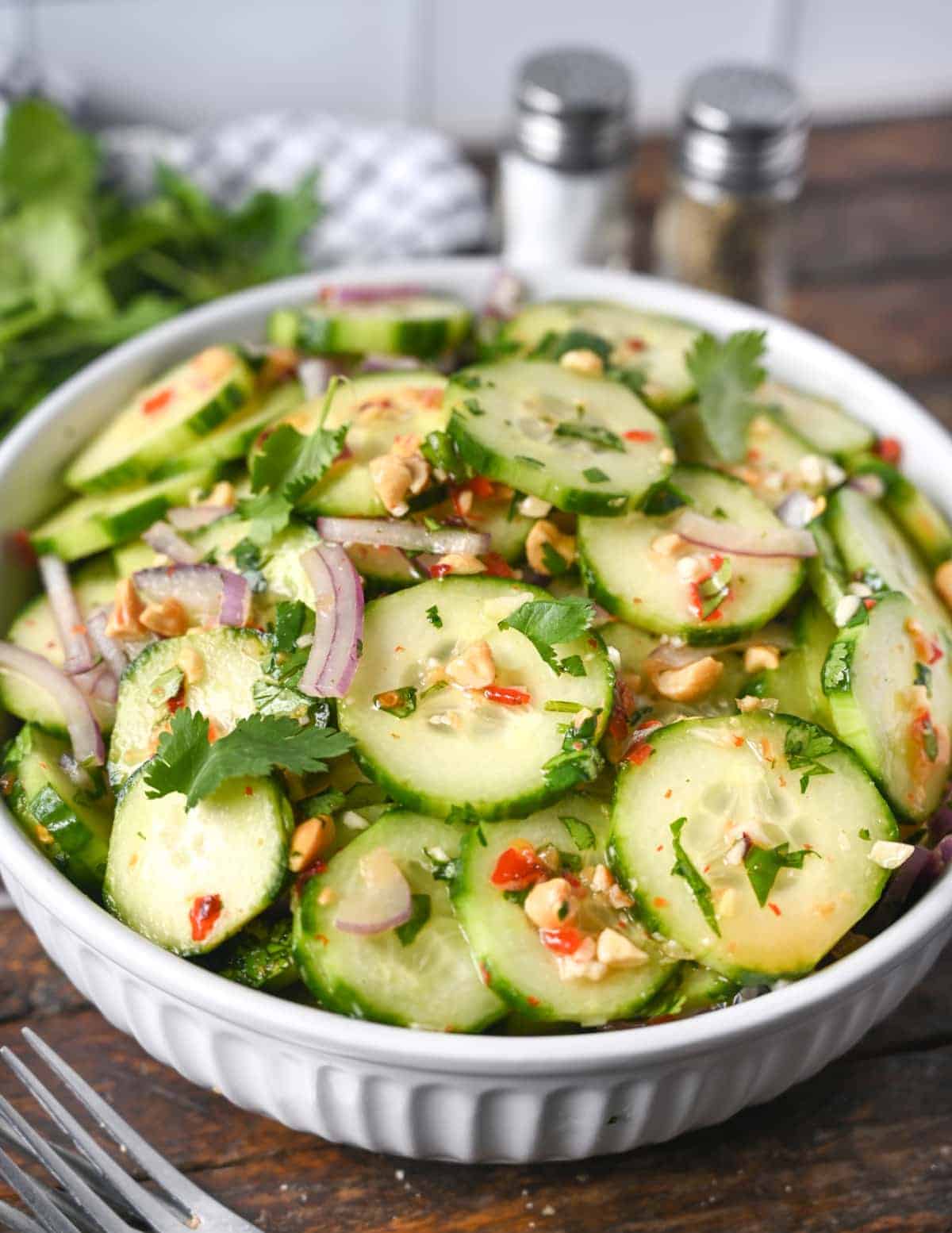 Sweet Thai Cucumber Salad