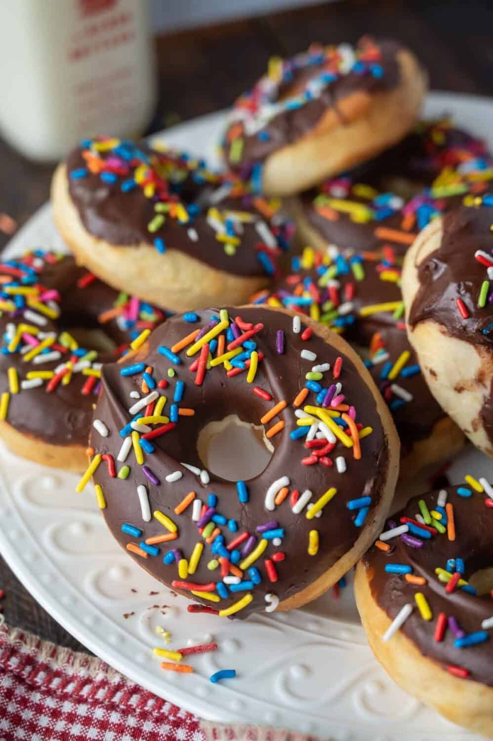 Air Fryer Donuts {Easy Recipe}-Butter Your Biscuit