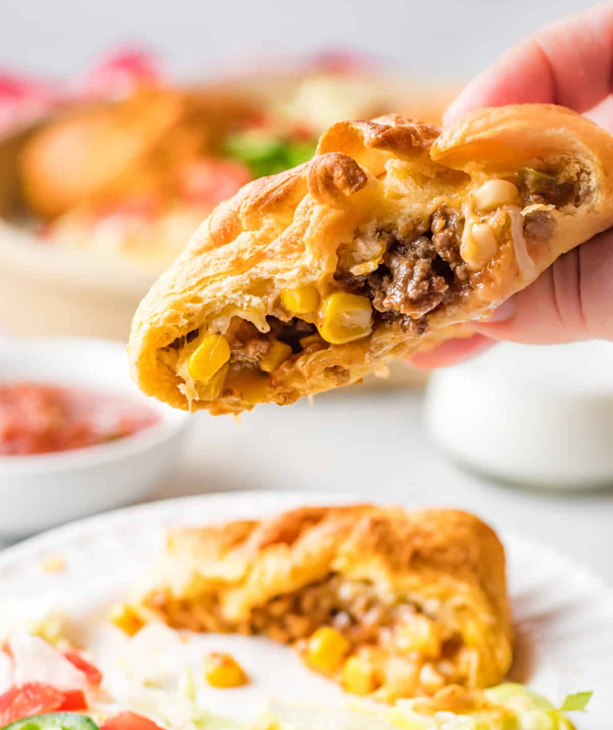 Air Fryer Taco Pockets Recipe Butter Your Biscuit