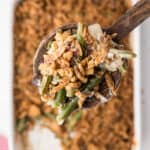 Homemade green bean casserole recipe