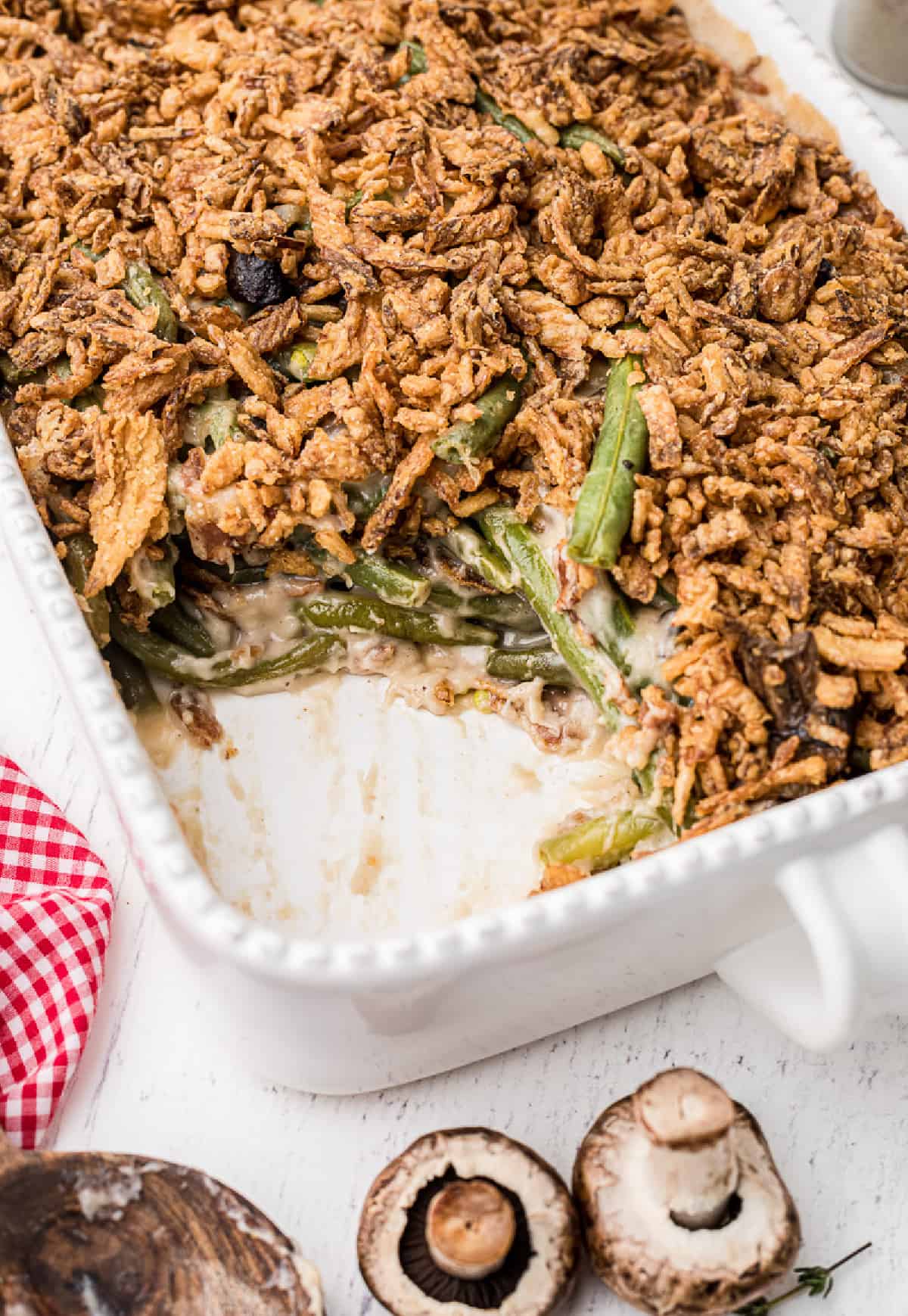 Homemade Green Bean Casserole - Butter Your Biscuit