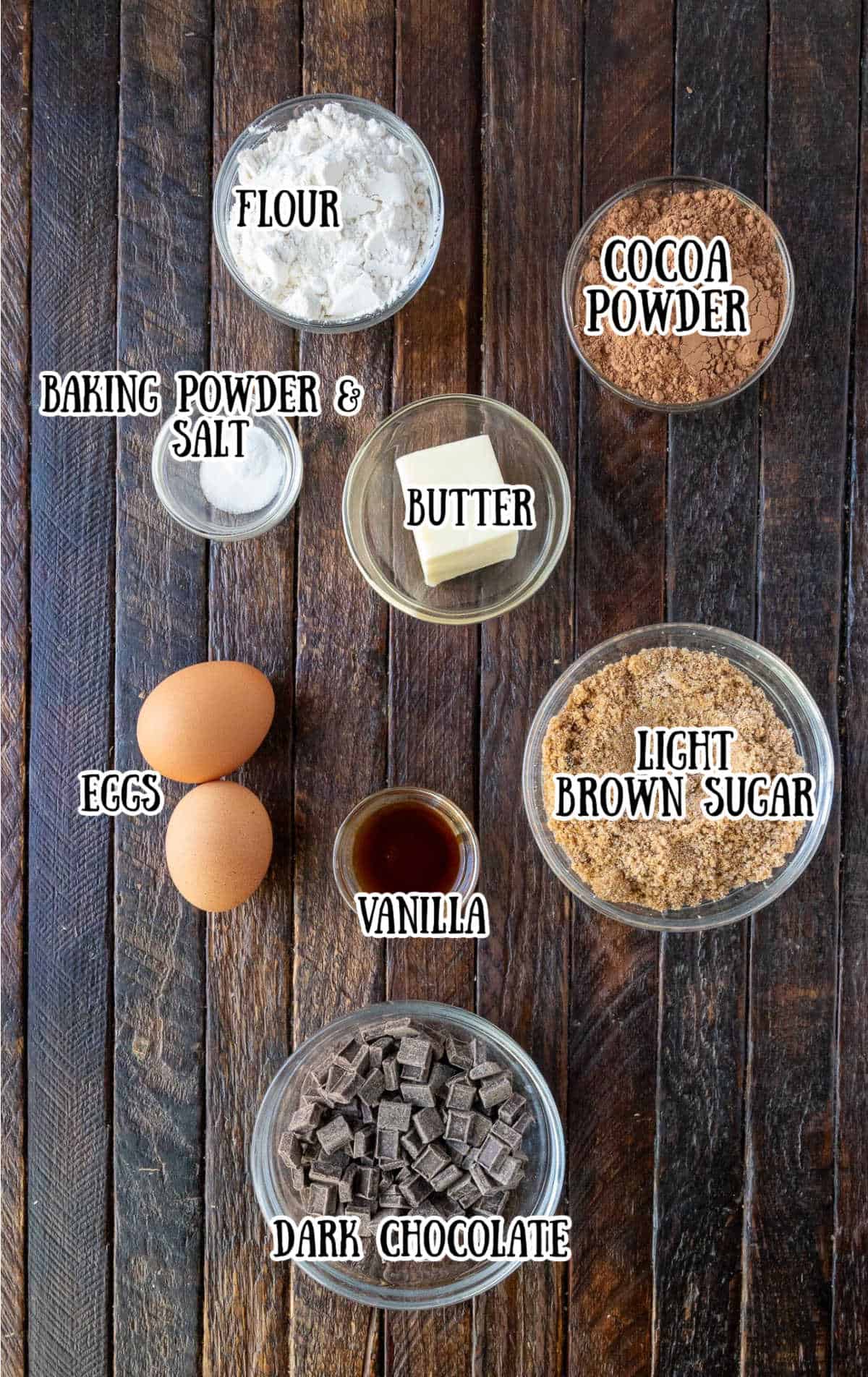 All the ingredients needed for this recipe.