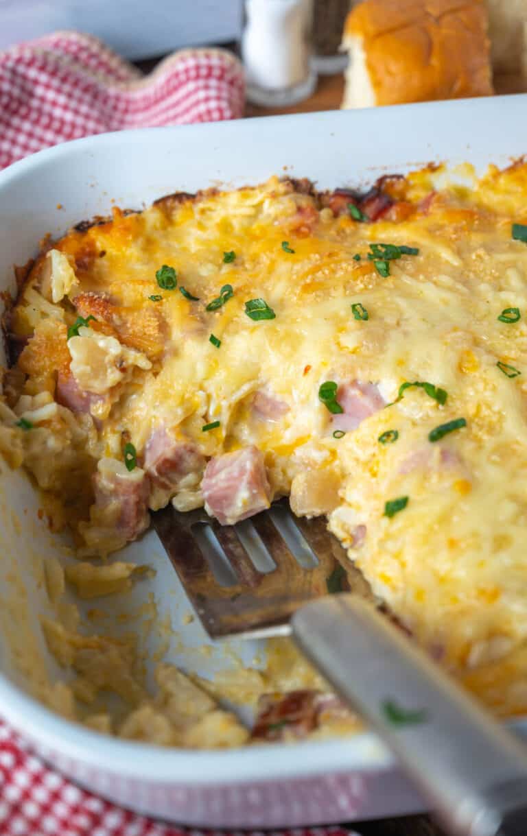 Ham and Cheese Hash Brown Casserole Butter Your Biscuit