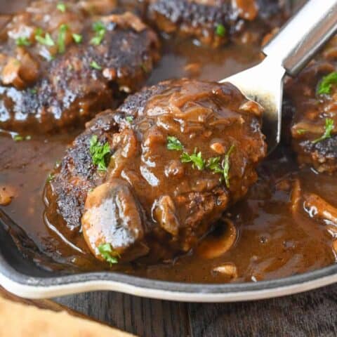 Homemade Salisbury Steak Recipe | Butter Your Biscuit