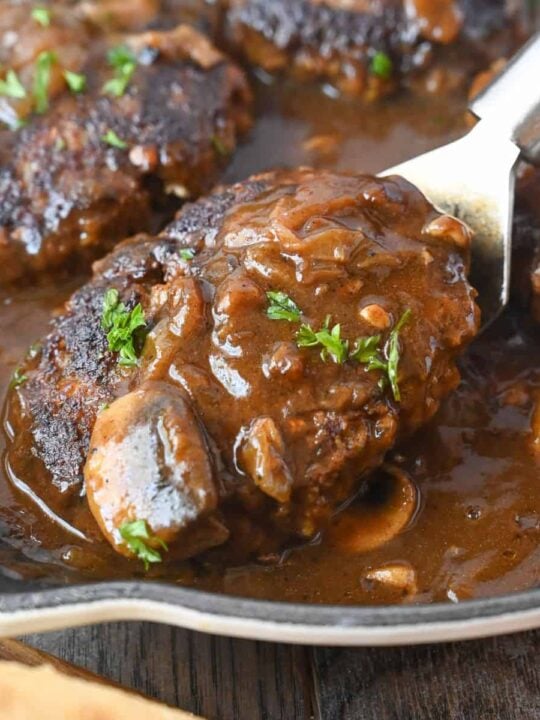 Homemade Salisbury Steak Recipe | Butter Your Biscuit